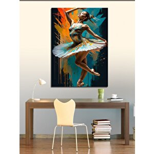 Kanvas Tablo Balerin Kız 100x140 cm