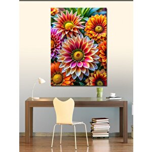 Kanvas Tablo Çiçekler 100x140 cm