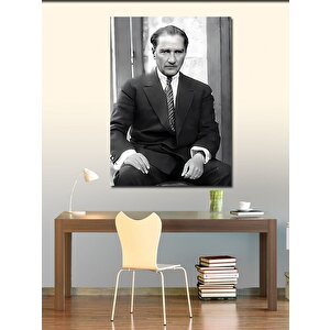 Kanvas Tablo Mustafa Kemal Atatürk 100x140 cm