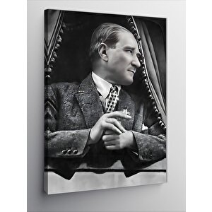 Kanvas Tablo Mustafa Kemal Atatürk 100x140 cm