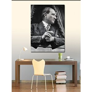 Kanvas Tablo Mustafa Kemal Atatürk 100x140 cm