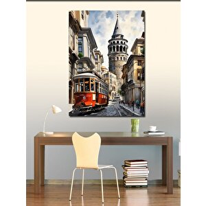 Kanvas Tablo İstanbul Galata Kulesi 70x100 cm