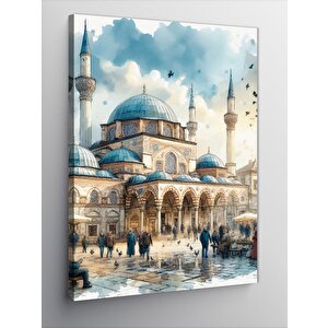 Kanvas Tablo Sultanahmet Camii 100x140 cm