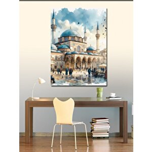 Kanvas Tablo Sultanahmet Camii 100x140 cm