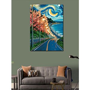 Kanvas Tablo Yol Manzarası 50x70 cm