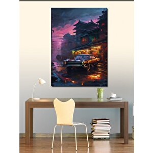 Kanvas Tablo Klasik Araba 50x70 cm
