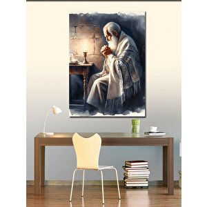 Kanvas Tablo Dua Eden Yaşlı Adam 50x70 cm