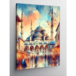 Kanvas Tablo Sultanahmet Camii 100x140 cm