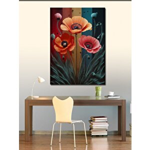Kanvas Tablo Gelincik Çiçeği 70x100 cm