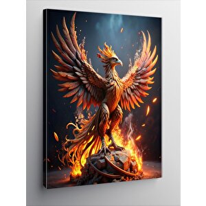 Kanvas Tablo Anka Kuşu Uyanıyor 100x140 cm