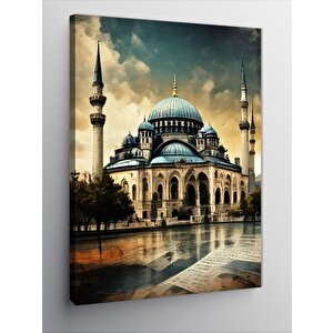 Kanvas Tablo Rekto Camii Temalı 70x100 cm