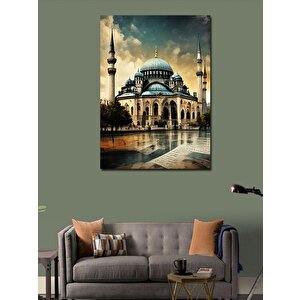 Kanvas Tablo Rekto Camii Temalı 100x140 cm