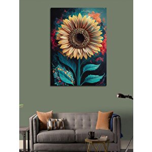 Kanvas Tablo Ayçiçeği 70x100 cm