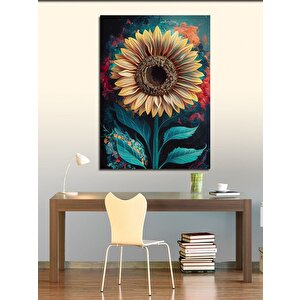 Kanvas Tablo Ayçiçeği 100x140 cm