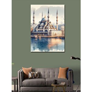 Kanvas Tablo İstanbul Eminönü Camii 100x140 cm