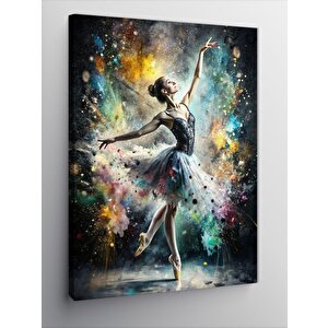 Kanvas Tablo Bale Yapan Kadın 50x70 cm