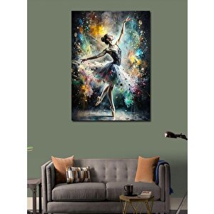 Kanvas Tablo Bale Yapan Kadın 50x70 cm