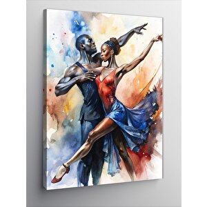 Kanvas Tablo Dans Eden Çift 100x140 cm