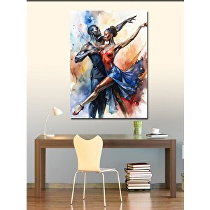 Kanvas Tablo Dans Eden Çift 100x140 cm