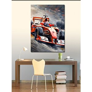 Kanvas Tablo Formula 1 Aracı 50x70 cm