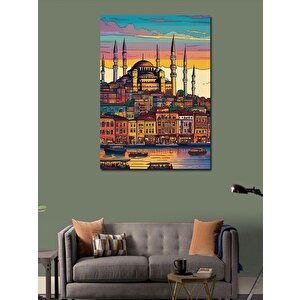 Kanvas Tablo İstanbul 50x70 cm