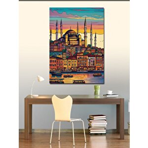 Kanvas Tablo İstanbul 50x70 cm