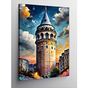 Kanvas Tablo Galata Kulesi İstanbul 70x100 cm