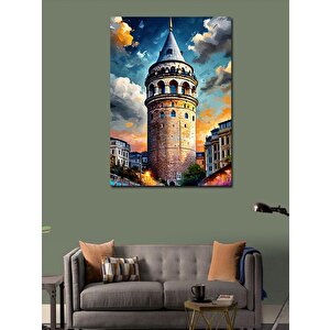 Kanvas Tablo Galata Kulesi İstanbul 70x100 cm