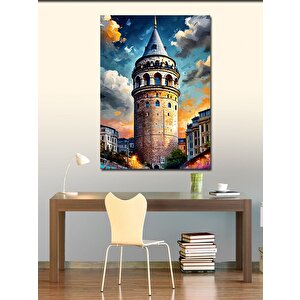 Kanvas Tablo Galata Kulesi İstanbul 70x100 cm