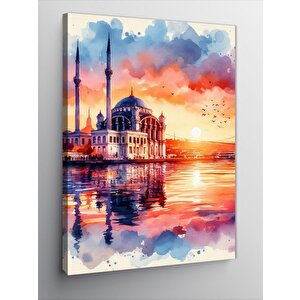 Kanvas Tablo Ortaköy Camii 100x140 cm
