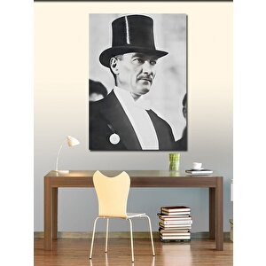Kanvas Tablo Mustafa Kemal Atatürk 50x70 cm