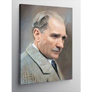 Kanvas Tablo Mustafa Kemal Atatürk 100x140 cm