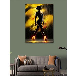 Kanvas Tablo Balerin 100x140 cm