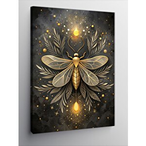Kanvas Tablo Işık Saçan Kelebek 70x100 cm