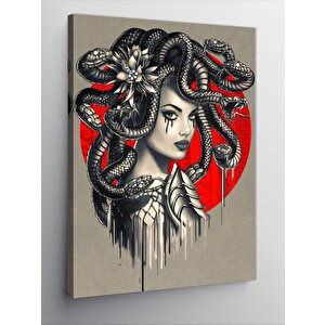 Kanvas Tablo Medusa 100x140 cm
