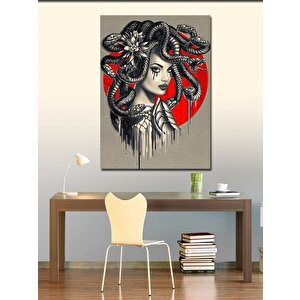 Kanvas Tablo Medusa 100x140 cm