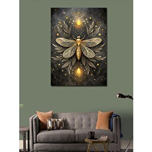 Kanvas Tablo Işık Saçan Kelebek 100x140 cm