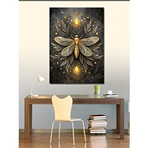 Kanvas Tablo Işık Saçan Kelebek 100x140 cm