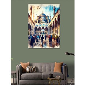 Kanvas Tablo Cami Temalı 70x100 cm