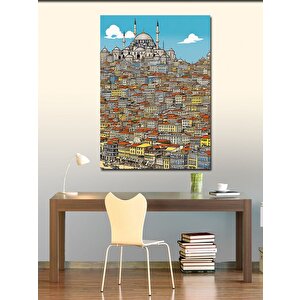 Kanvas Tablo Seksenler'de İstanbul 70x100 cm