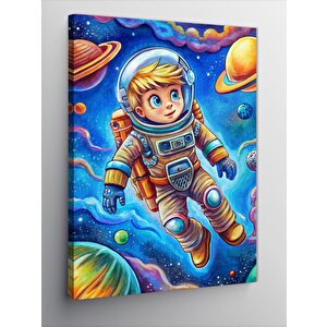 Kanvas Tablo Astronot Çocuk 70x100 cm