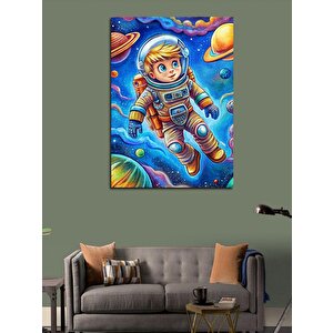 Kanvas Tablo Astronot Çocuk 70x100 cm