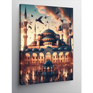 Kanvas Tablo İstanbul Eminönü Camii 100x140 cm