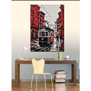 Kanvas Tablo İstanbul Taksim 70x100 cm