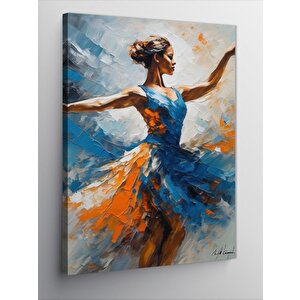 Kanvas Tablo Balerin 100x140 cm