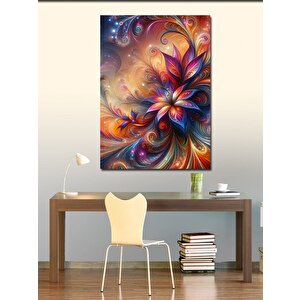 Kanvas Tablo Lotus Çiçekleri Ve Işıltılar 70x100 cm