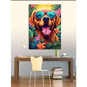 Kanvas Tablo Sevimli Köpek 70x100 cm