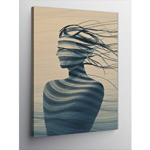 Kanvas Tablo Soyut Kadın 100x140 cm