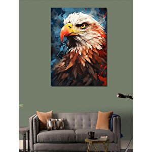 Kanvas Tablo Kartal 50x70 cm