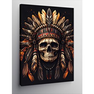 Kanvas Tablo Kuru Kafa Mohikan 70x100 cm